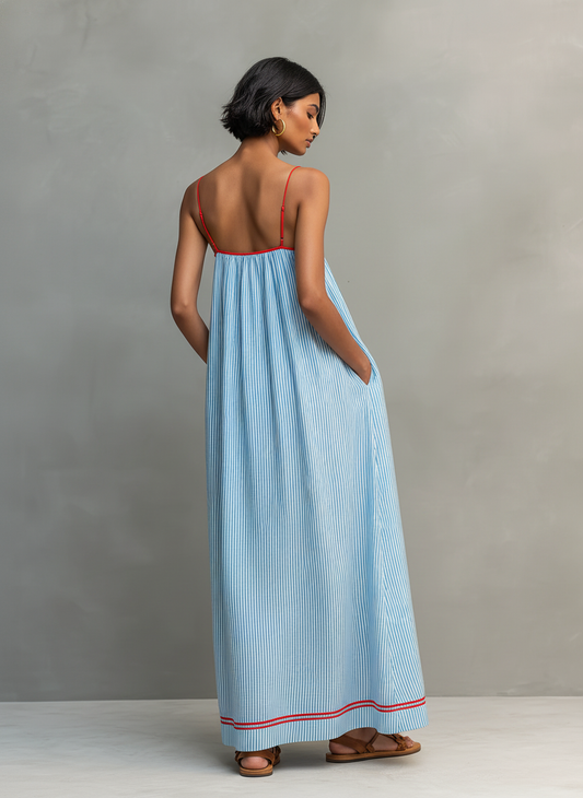 Ana | Vestido Maxi Minimalista